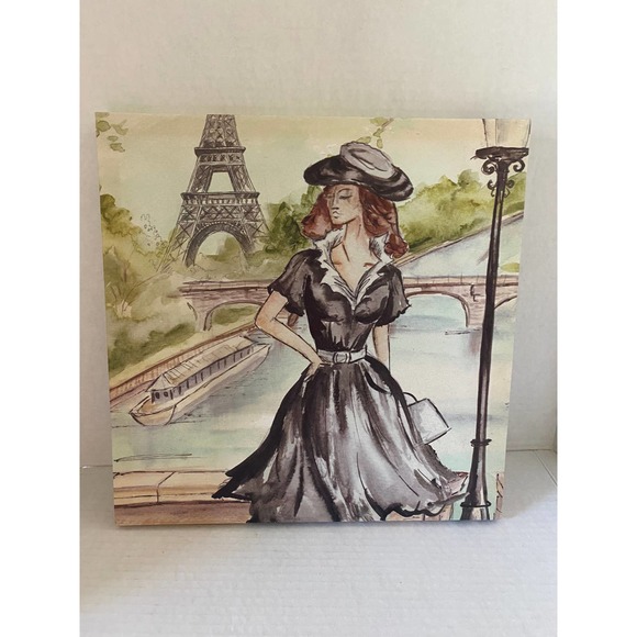 Sorelle Studios Other - Set of Canvas Prints of "Springtime in Paris Fashion" 20"X24"